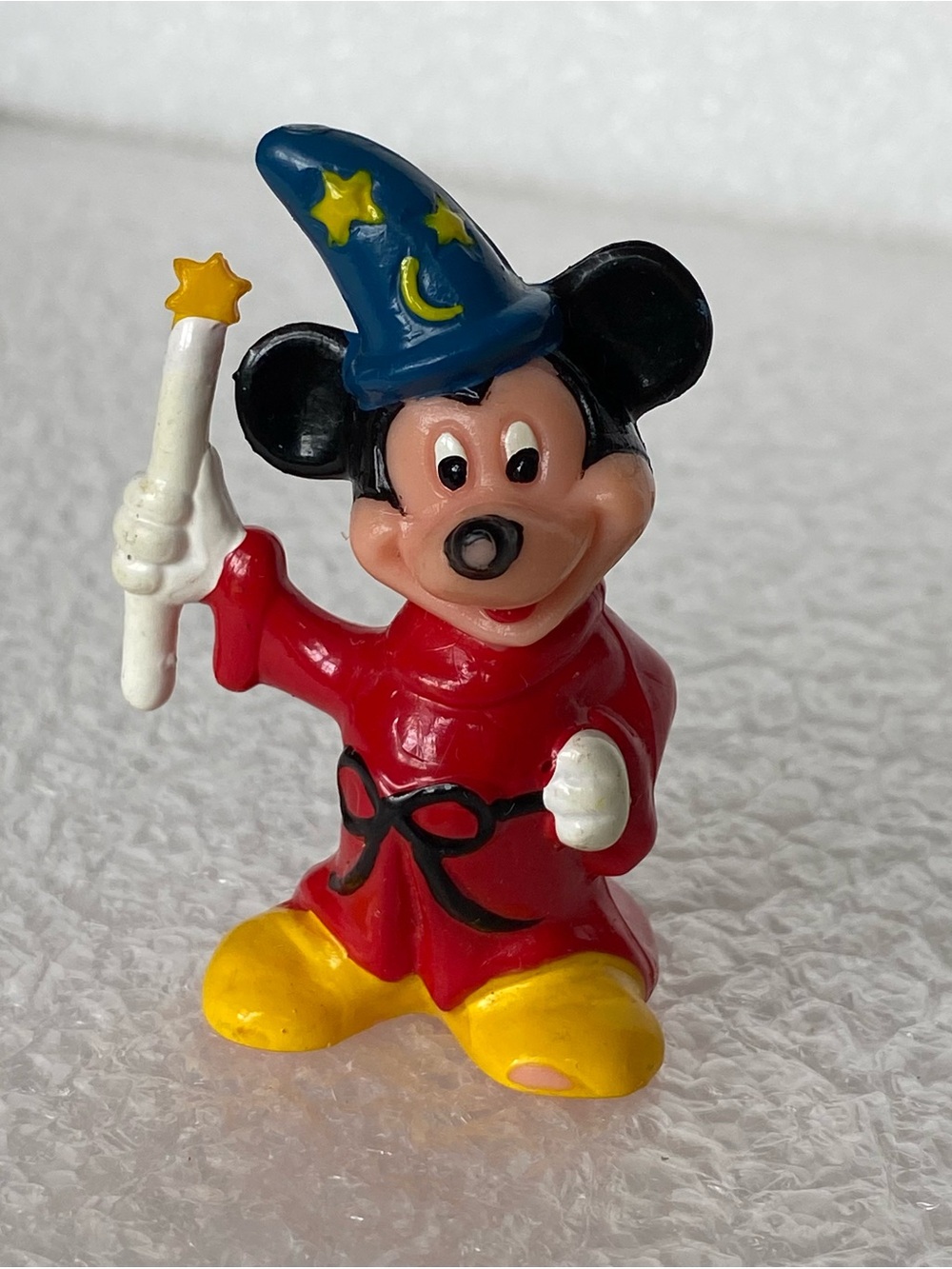Vintage Walt Disney Productions Mickey Mouse Sorcerer's Apprentice PVC 2" Figure
